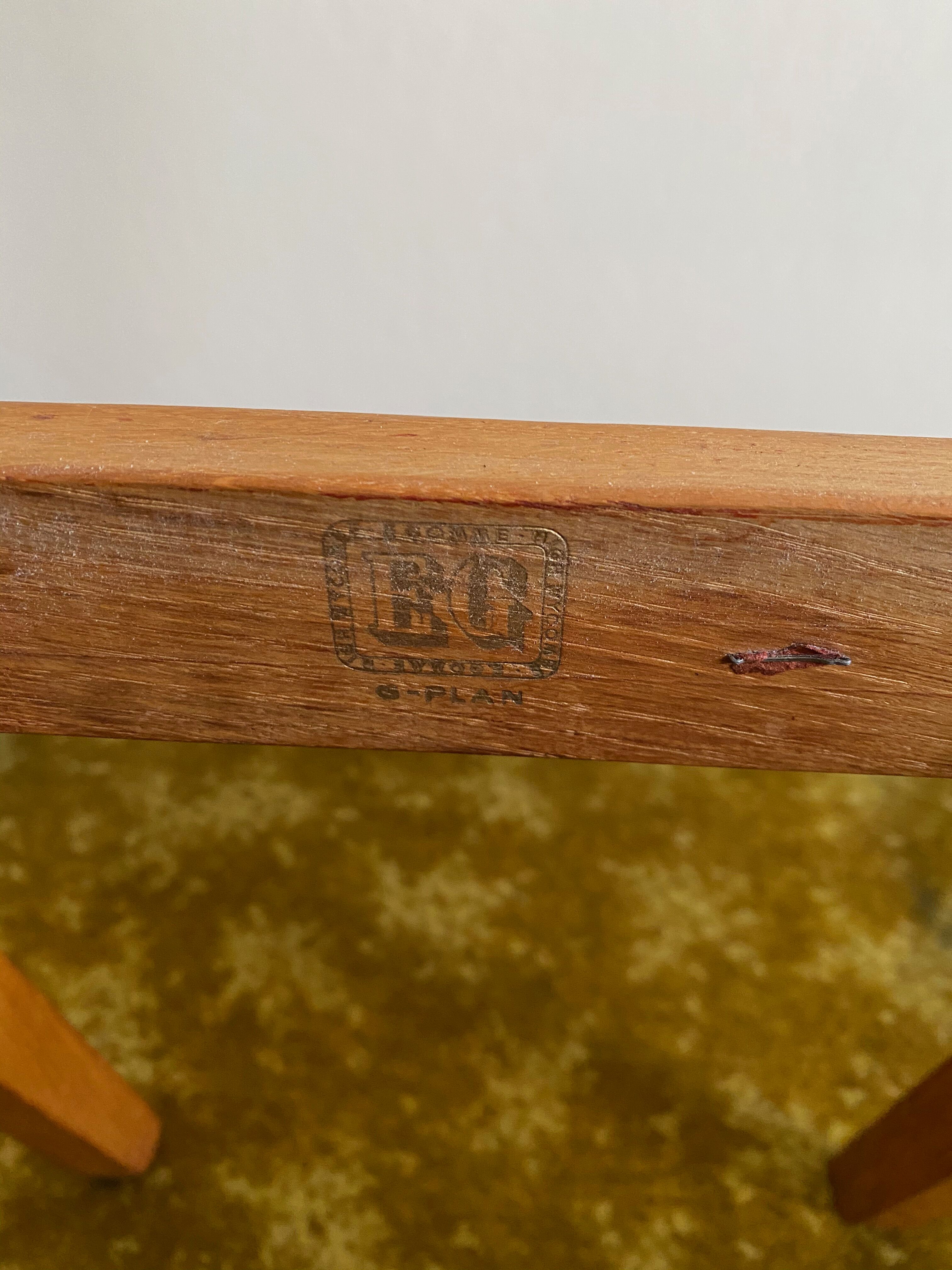 G-plan brandon dining set, 1950's e gomme drop leaf dining table & 4 chairs