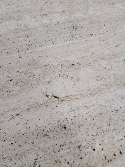 Travertine coffee table design 1970 vintage