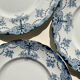 3 beautiful old English plates