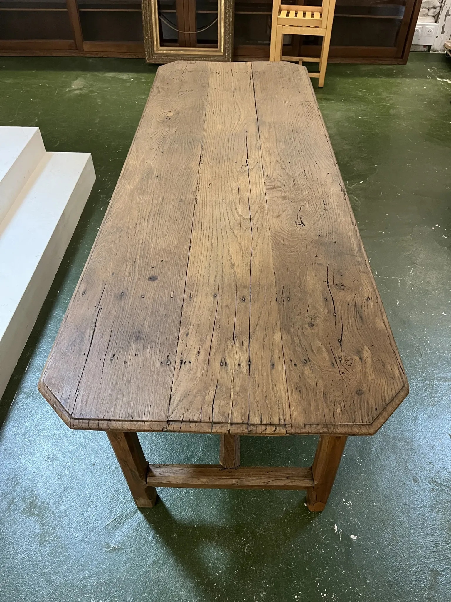 Rustic oak table