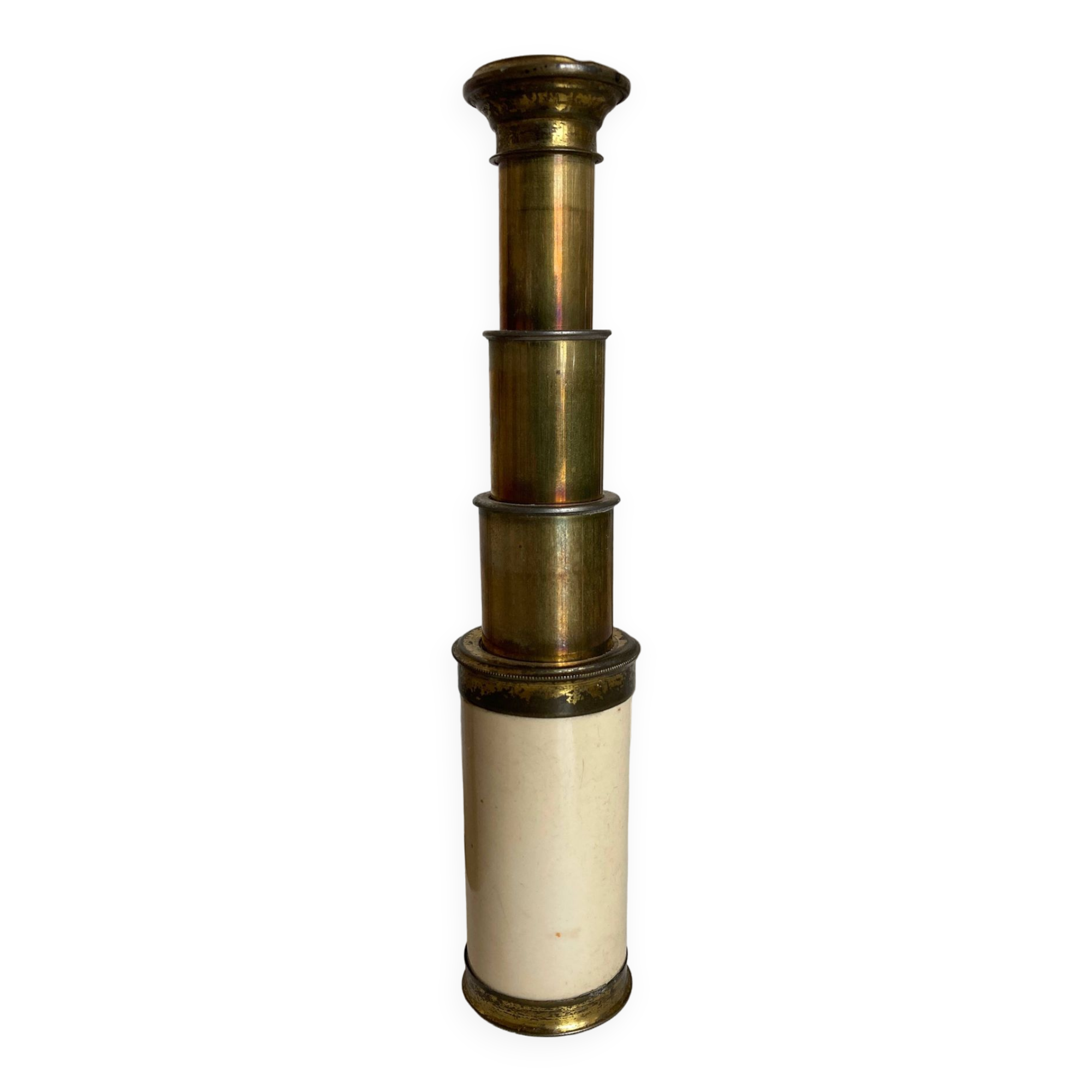 Long brass opera sight circa 1900