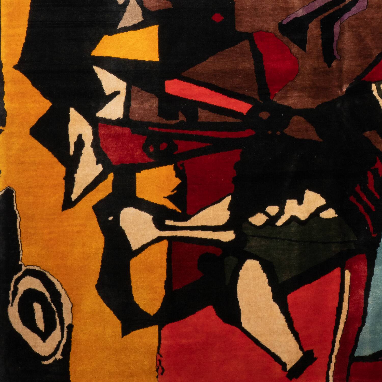 Tapestry, inspired by Picabia. Contemporary work