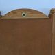 Miroir mural pin massif vintage