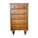 Wooden dresser 5 drawers