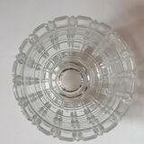 Sucrier ou bonbonnière en verre ancien