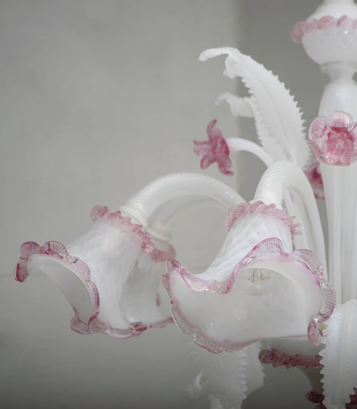 20th Century Modern Venetian Murano Glass Chandelier "Ca'rezzonico", 1960