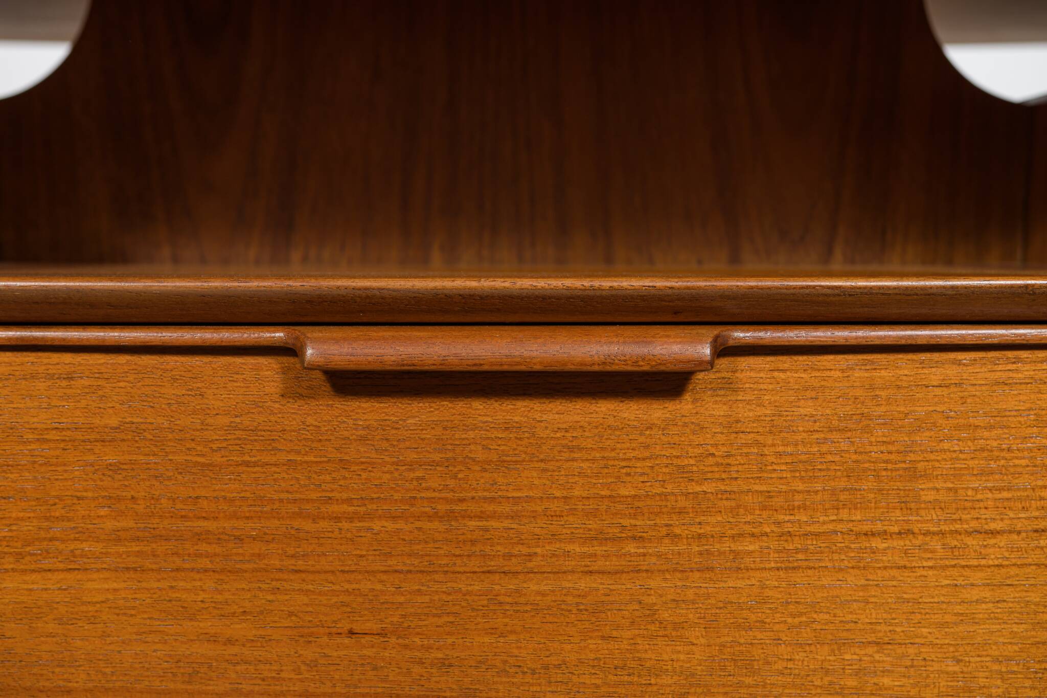 Mid-Century Model 75 Freestanding Teak Desk from Omann Jun, Denmark, 1950s