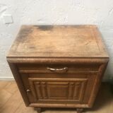 Solid wood jam cabinet