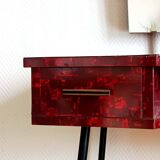 1950s marble-effect formica hairdresser's table