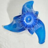 Centro de mesa de cristal de Murano. Italia, 1980s