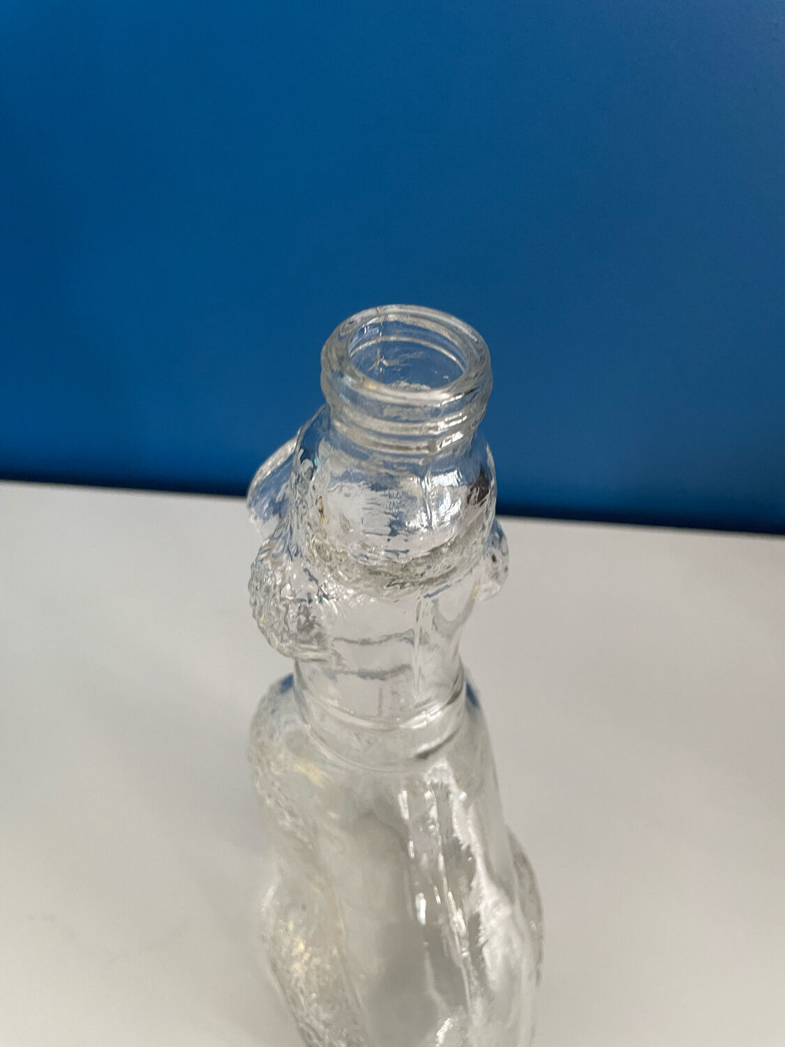 Vintage poodle carafe bottle