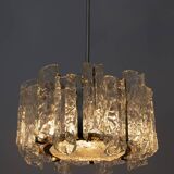 Carlo Nason Postmodern Italian Murano Glass Chandelier for Mazzega, 1970s