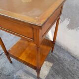 Old side table in merisier stamped