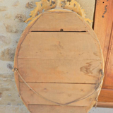 Oval mirror style Louis XVl
