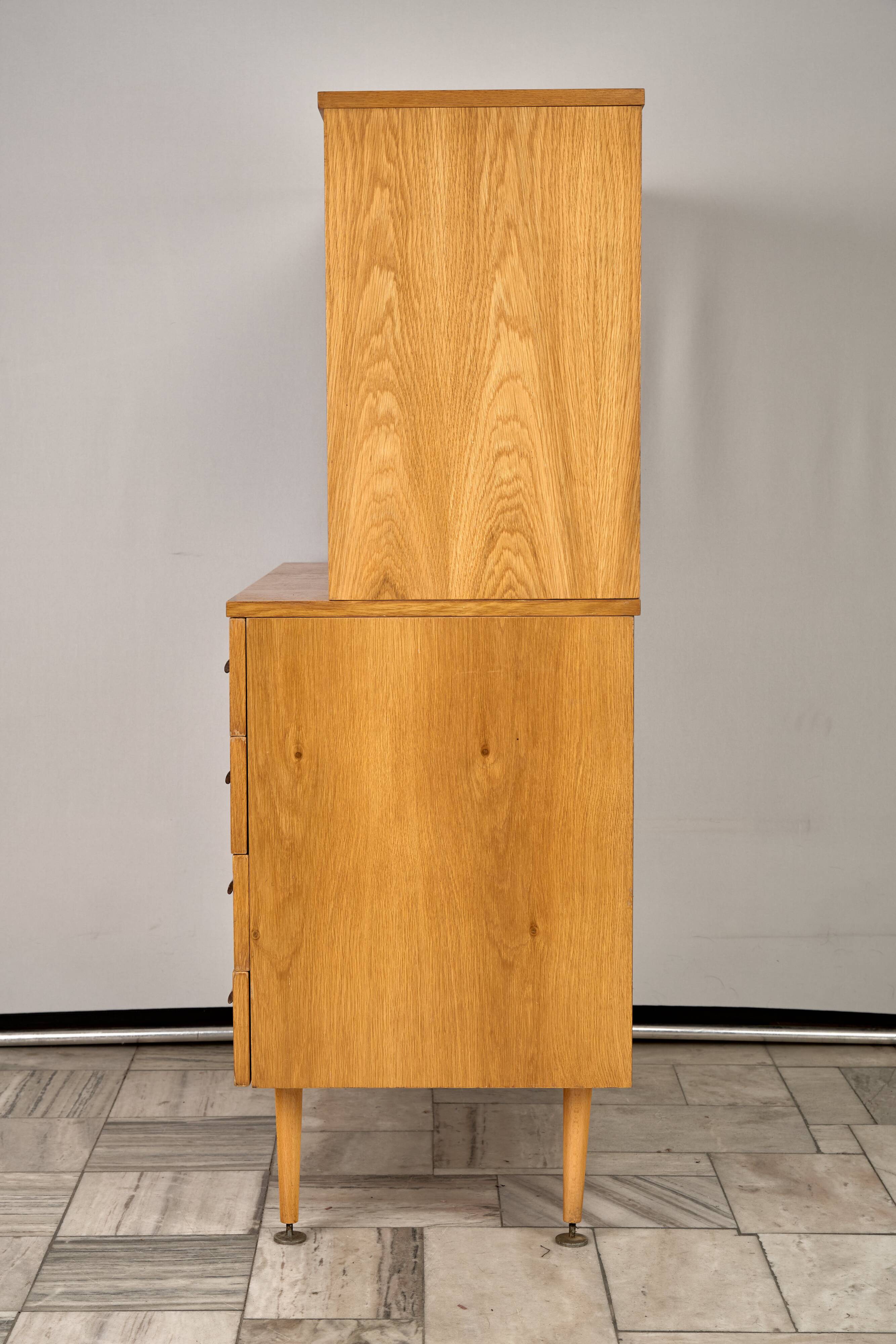 Vintage Display Cabinet, UP závody, 1960s, Czechoslovakia
