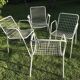 Lot of 4 chairs Emu vintage garden 1960-80's