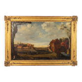 Old Table, oil on canvas, Dutch School of the 17th century Landscape
