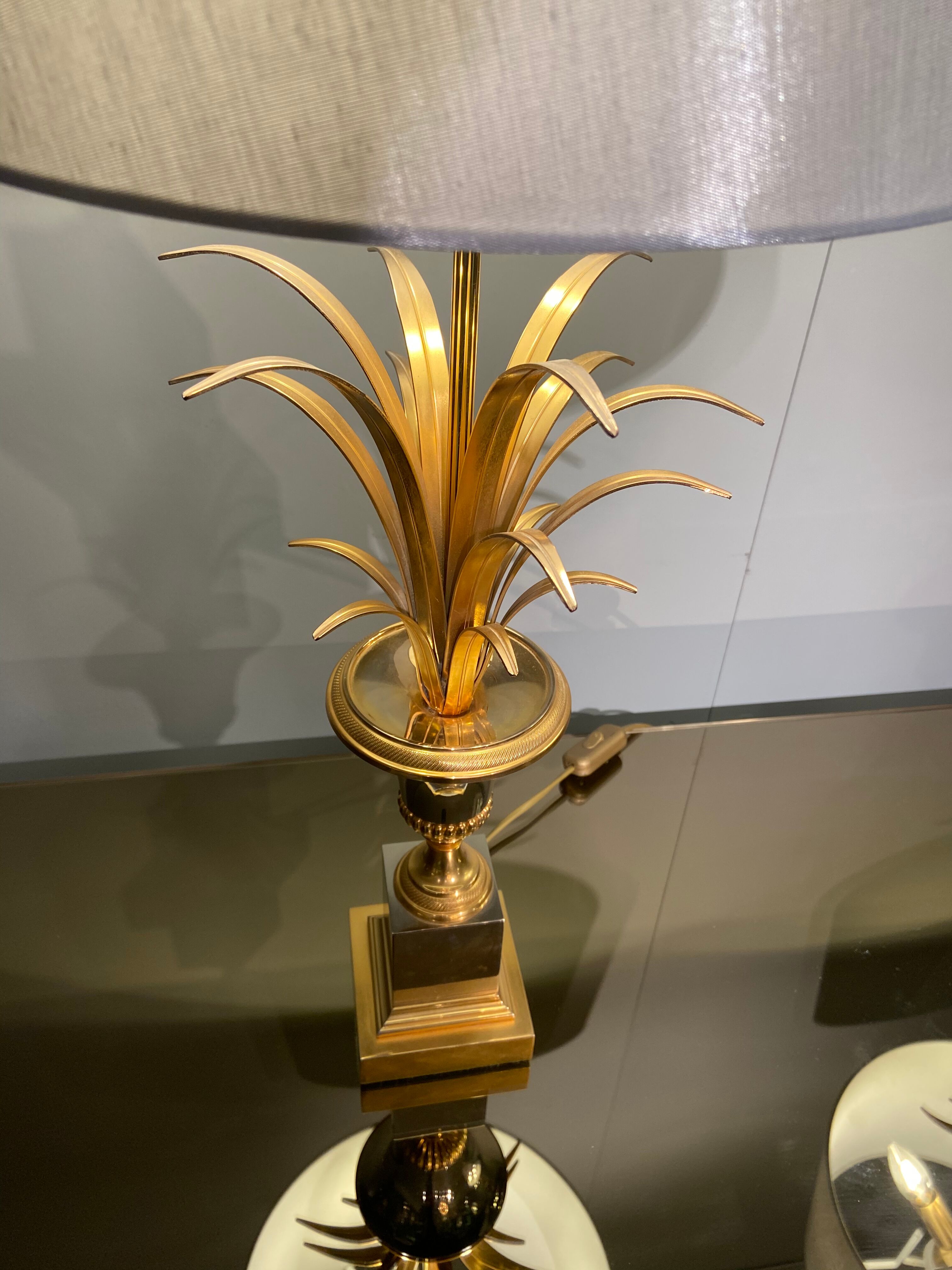 Pair of pineapple lamps by Boulanger, Belgium, 1970