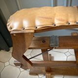 Old wooden rocking horse
