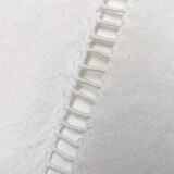 L J monogram embroidered sheet