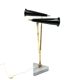 Mid-century double light table lamp, Italy 1960s