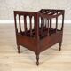 Mid 20th Century Walnut Magazine Rack, 1950s