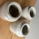 Old glazed stoneware mustard pots