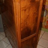 Louis XVI period light mahogany secretary