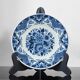 Vintage plate made of hand-painted earthenware.