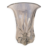 Vase en verre épais