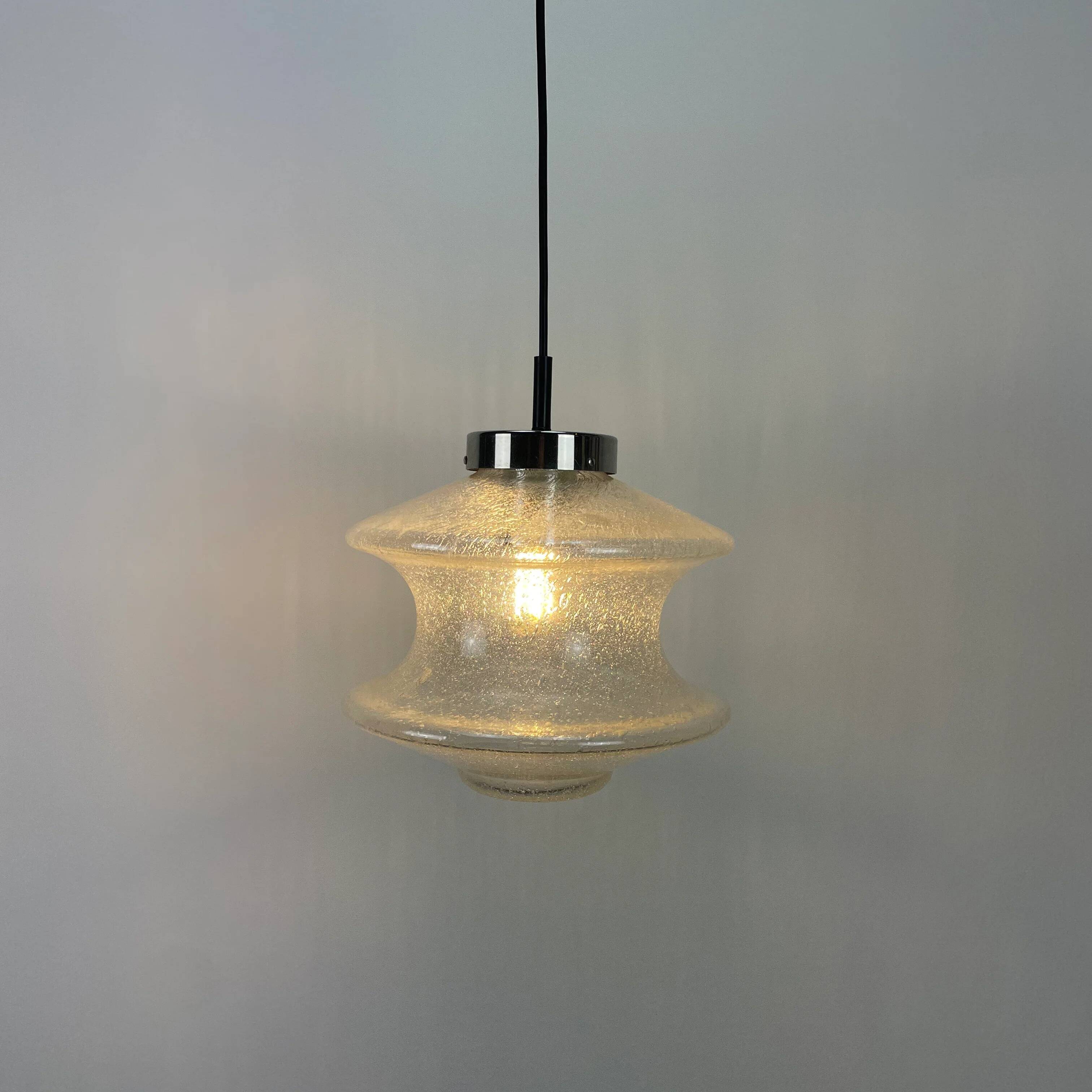 Suspension and ceiling light 'MEERPAAL' B-1048 by Raak Amsterdam 1960