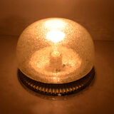 1970s modern large chrome plafond, Hillebrand, Germany