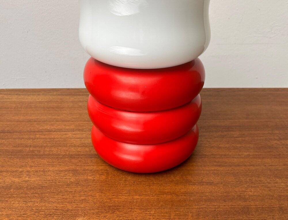 Giant table lamp or floor lamp in the shape of a light bulb from the mid-century German space age by Ingo Maurer for M Design, 1960s.