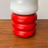 Giant table lamp or floor lamp in the shape of a light bulb from the mid-century German space age by Ingo Maurer for M Design, 1960s.