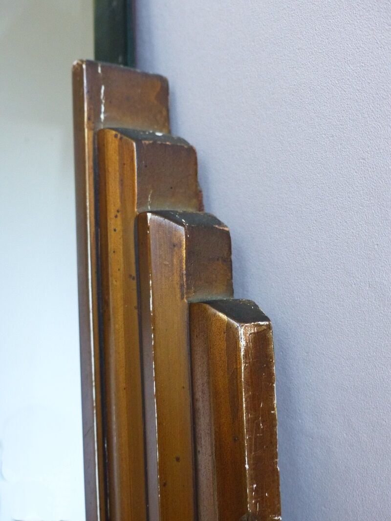 Art Deco mirror 75x53cm