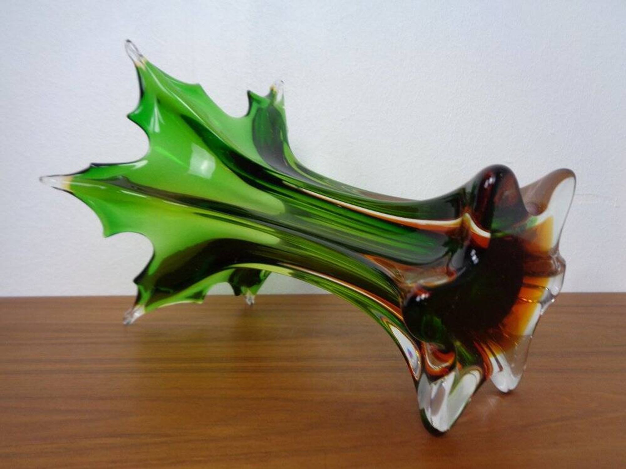 Murano Sommerso Glass Vase, 1960s