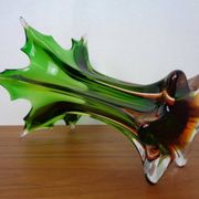 Murano Sommerso Glass Vase, 1960s