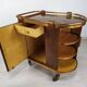 Rolling service art deco bar