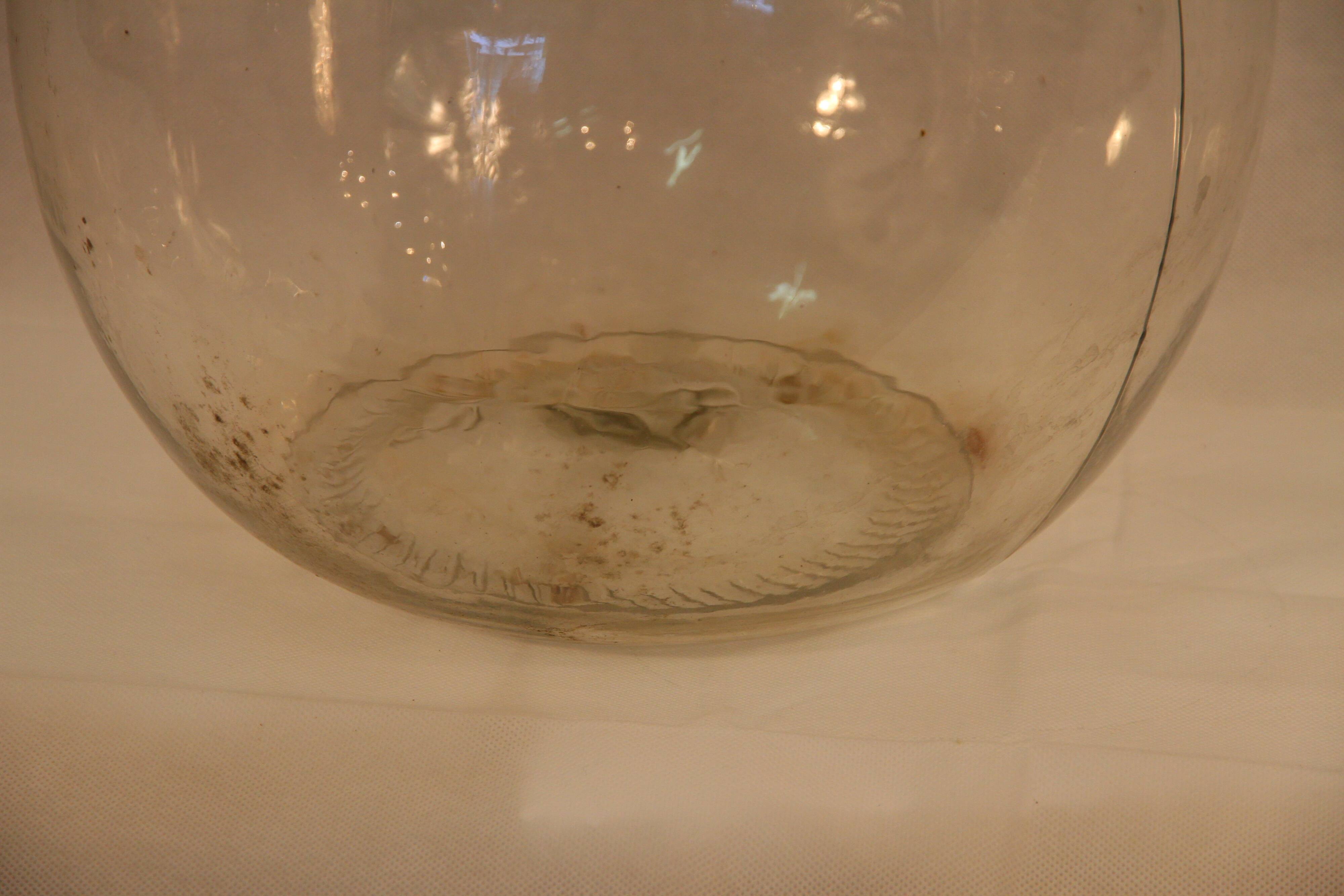 Demijohn translucent glass, 30l