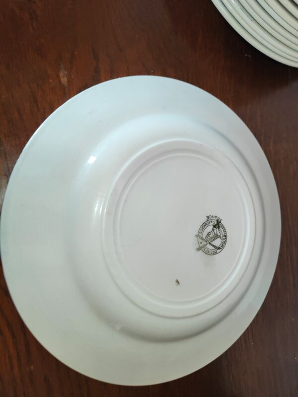 Service de 34 Pièces Moulin des loups et Hamage Orchies France Années 50-60