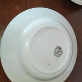 Service of 34 Pieces Wolves Mill and Orchies Hamage France 50s-60s