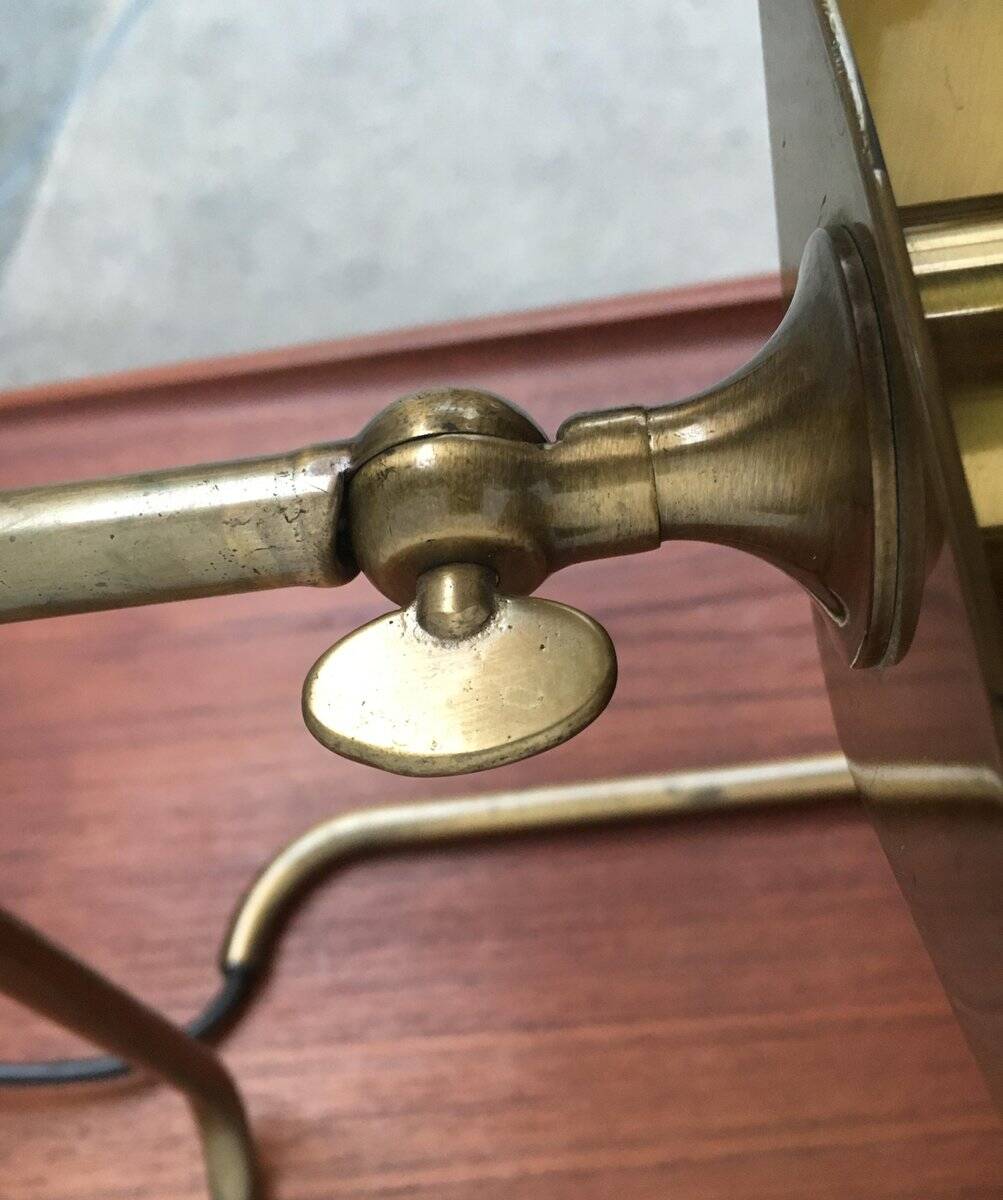 Hollywood Regency table lamp by Florian Schulz, 1970s