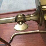 Hollywood Regency table lamp by Florian Schulz, 1970s