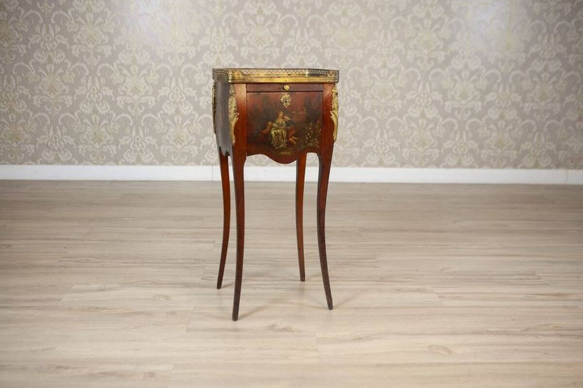 Louis XV Walnut Nightstand