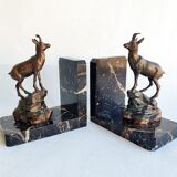 Marble book ends