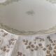 Service platter in Limoges porcelain