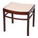 Art Deco Stool in Beech, Czech, 1920s
