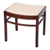 Tabouret Art Déco en hêtre, tchèque, années 1920