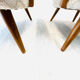 Pair cocktail chairs