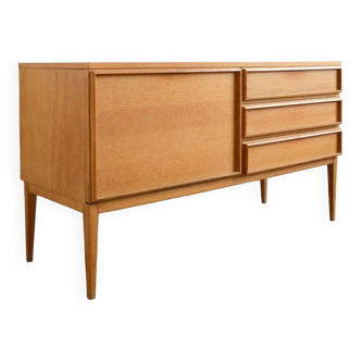Sideboard in vintage blond oak 1960s